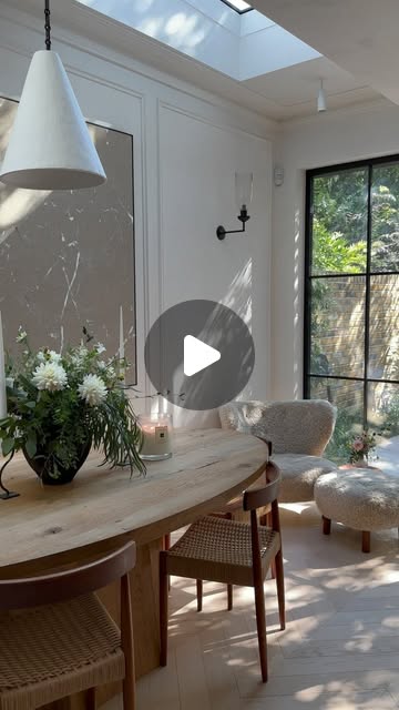 summer dining room decor