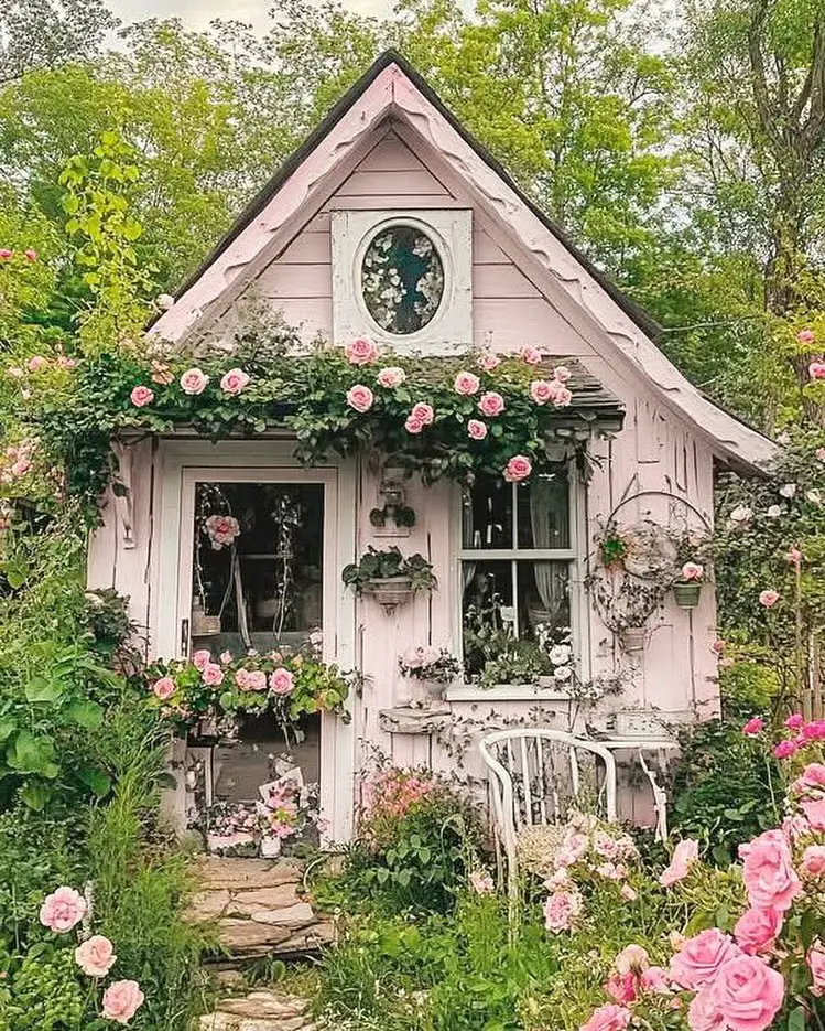 shabby chic garden