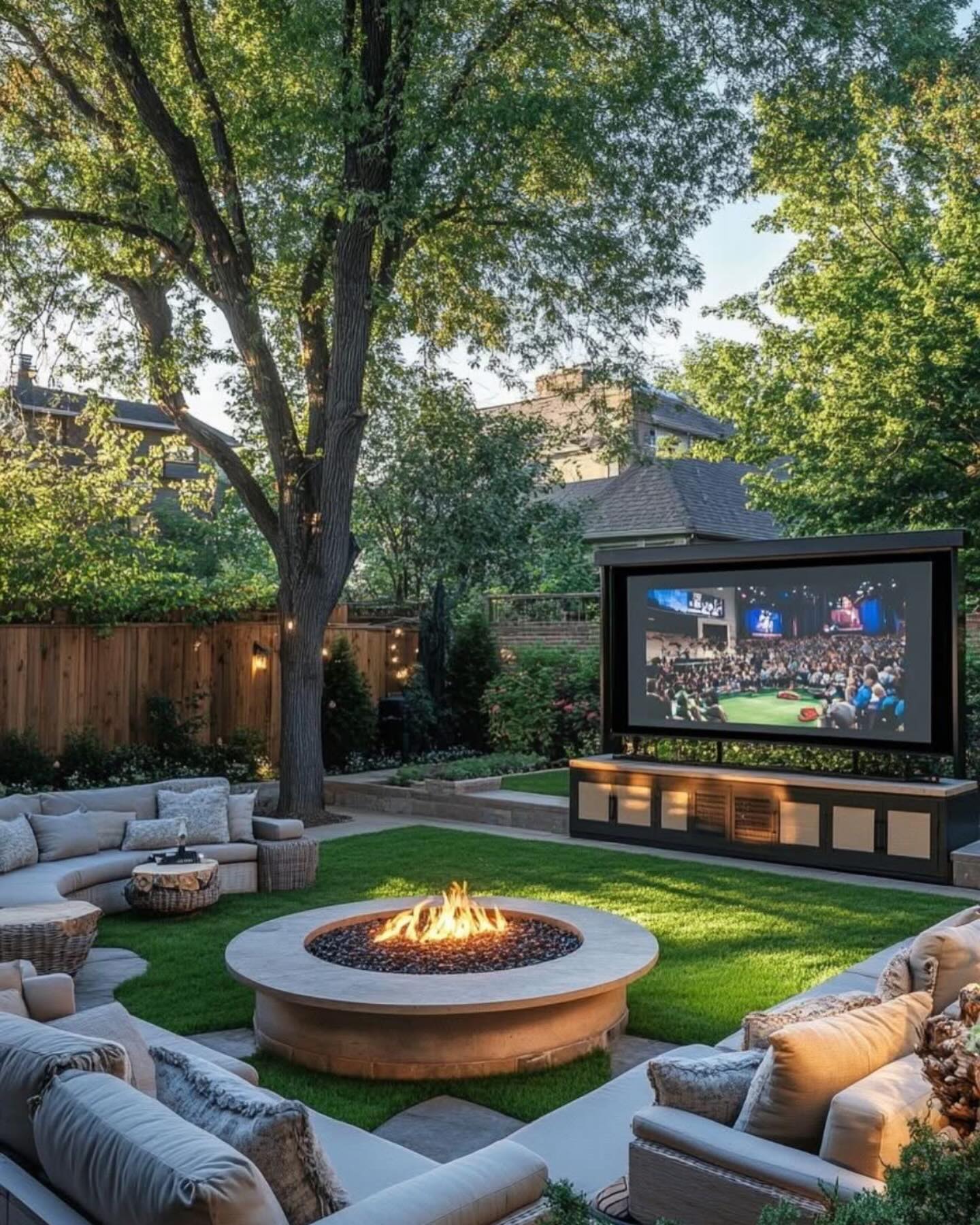 outdoor lounge garden