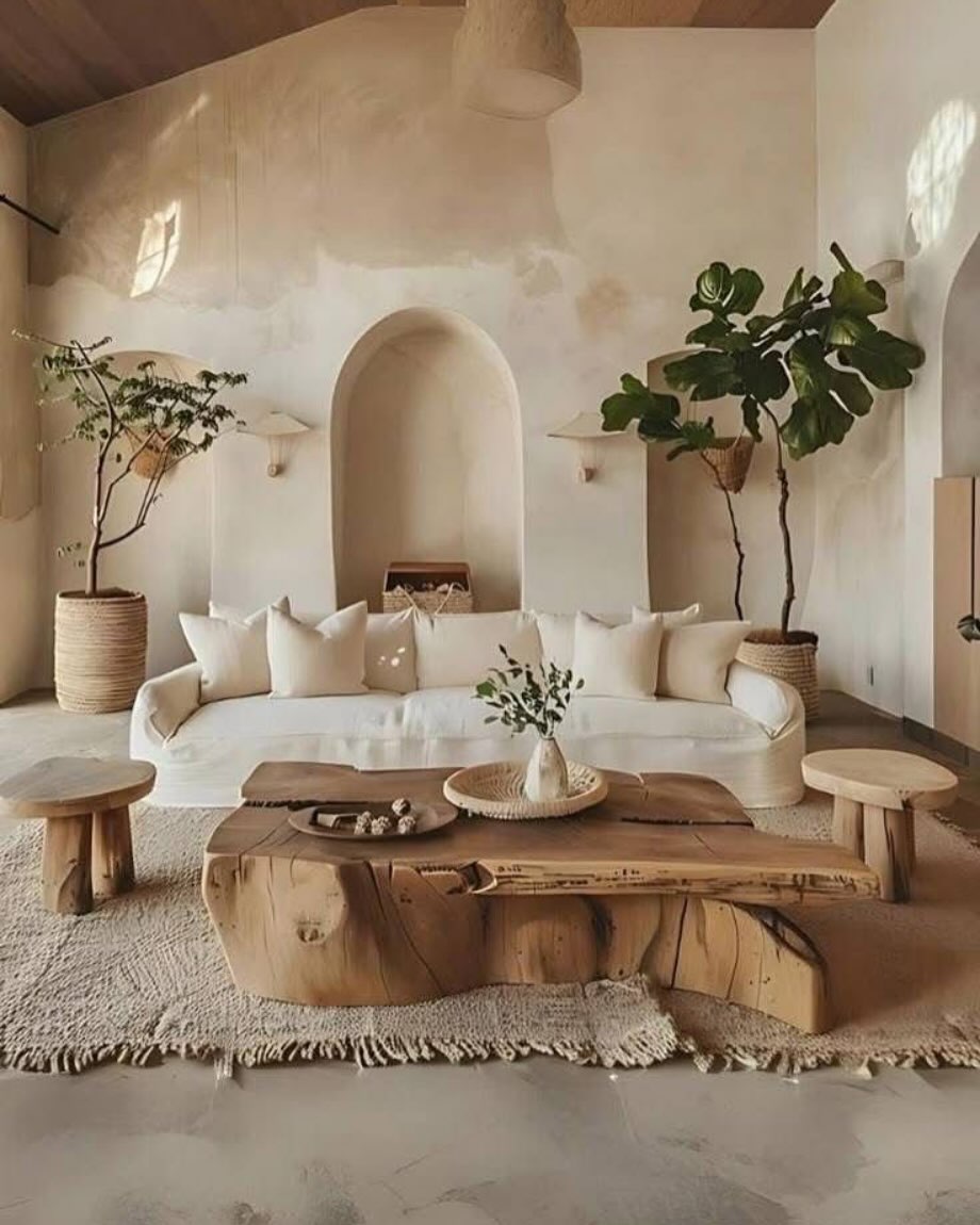 natural bedroom decor