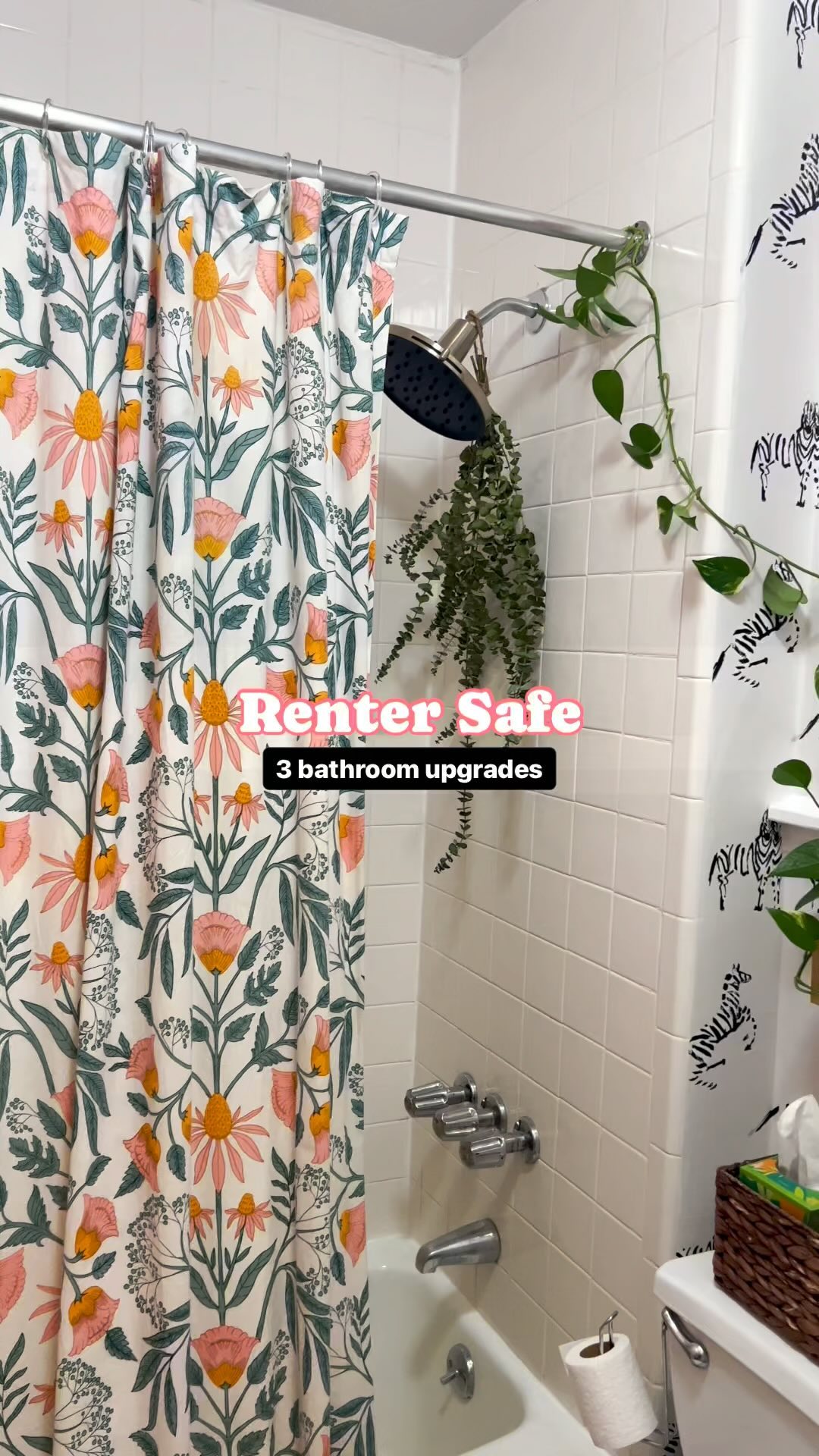 rental bathroom decor