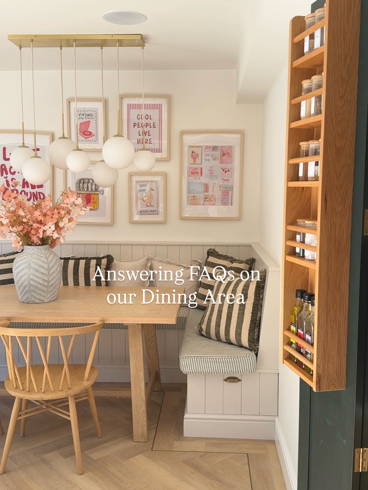 kid friendly dining room