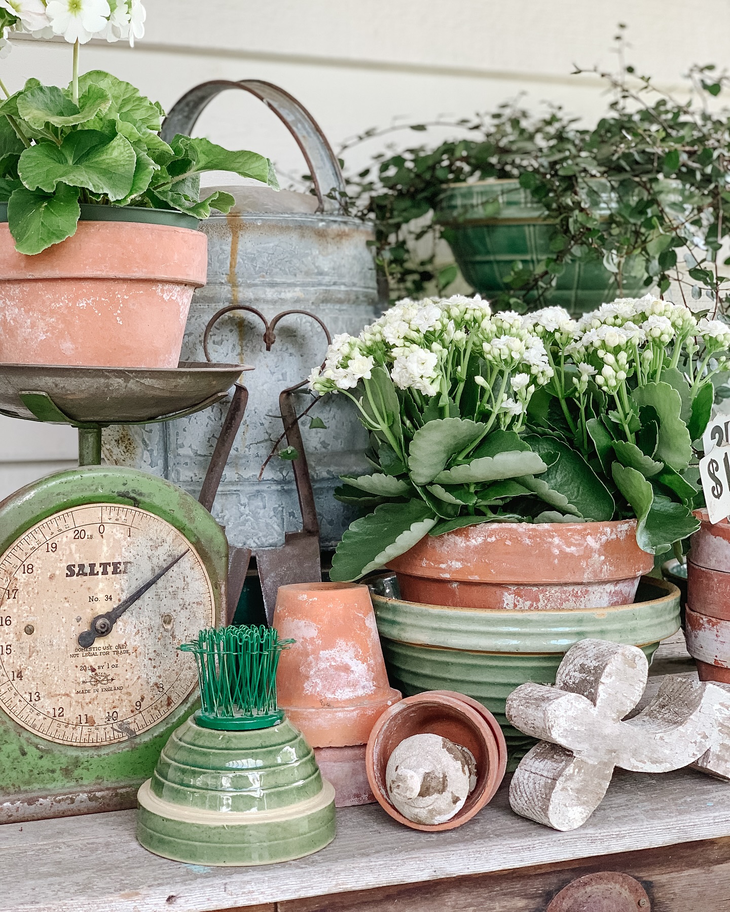 vintage garden decor