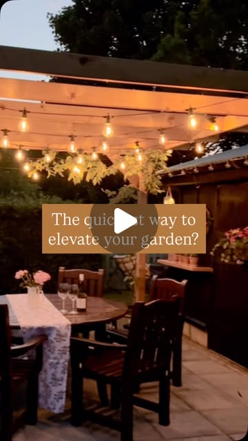 18 String Lights In Garden Ideas To Brighten Your Outdoor Space 2 string lights in garden
