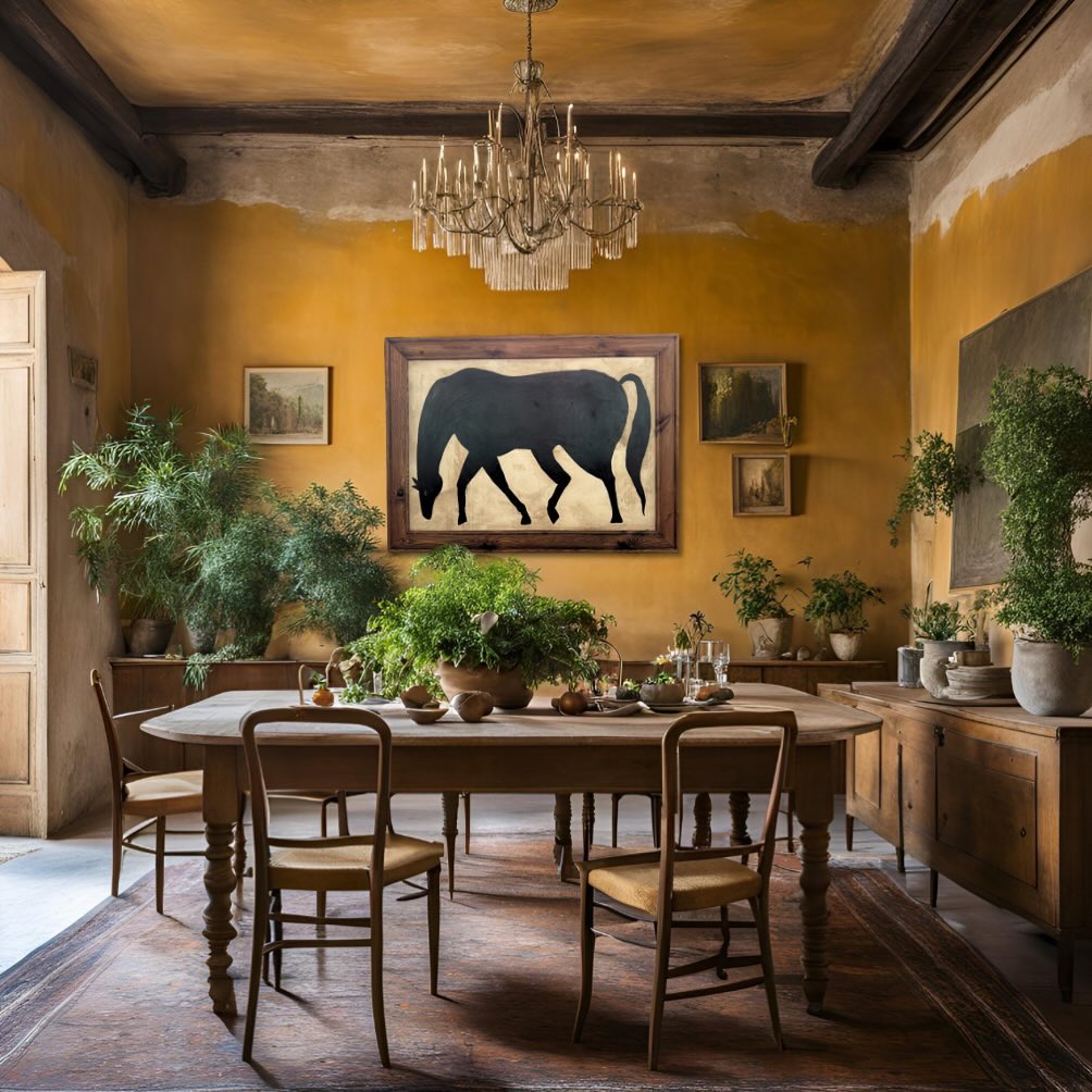 tuscan style dining room