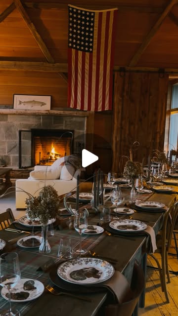 thanksgiving dining room table