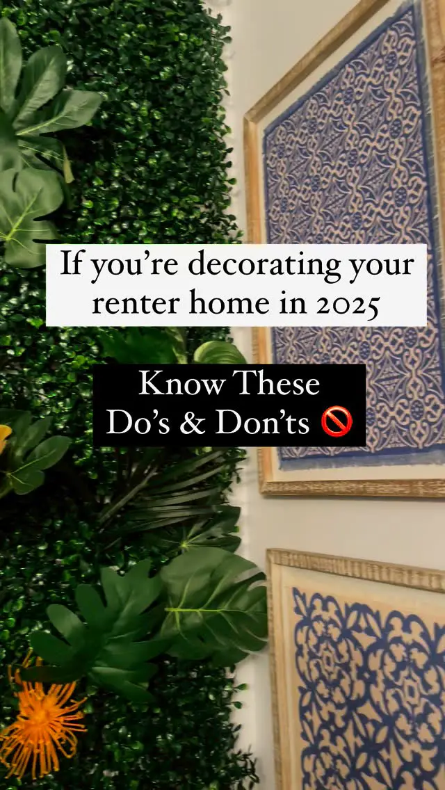 renter friendly apartment decor