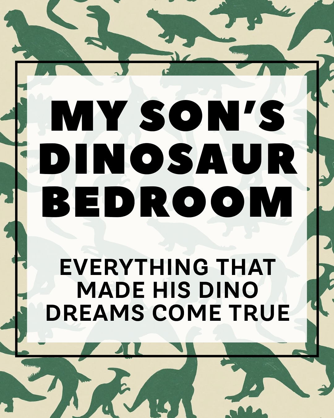 dinosaur kids room
