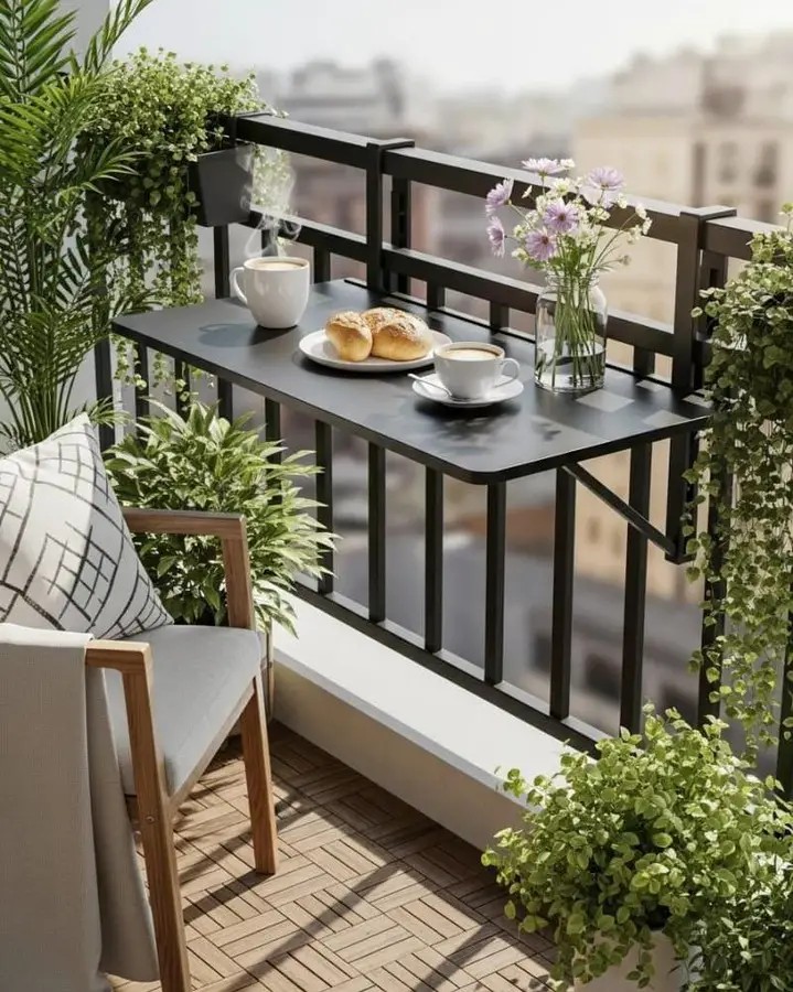 small balcony apartment ideas