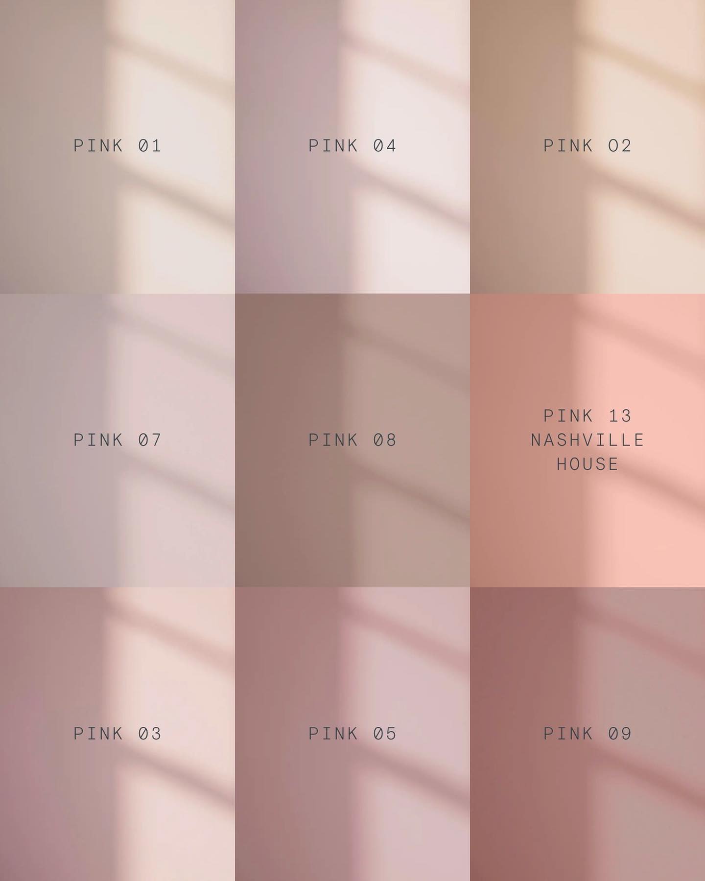 blush pink dining room