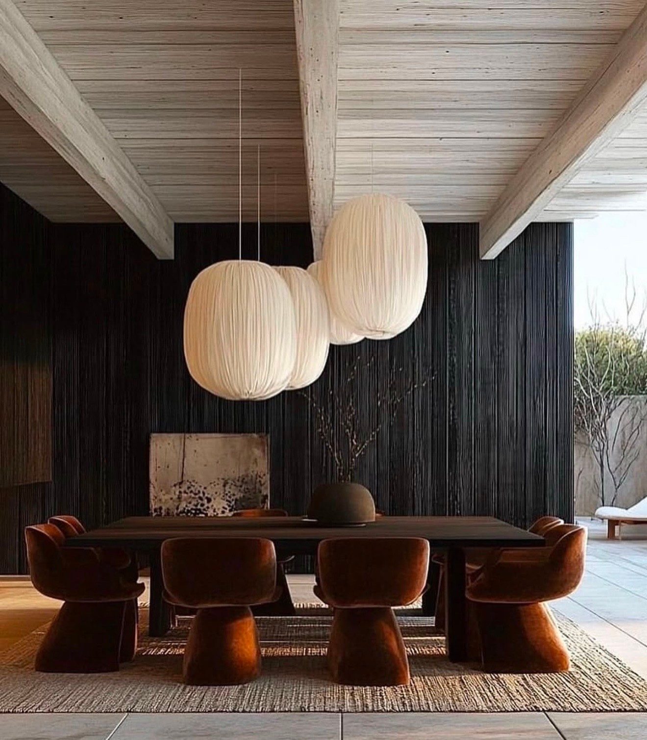 contemporary dining room