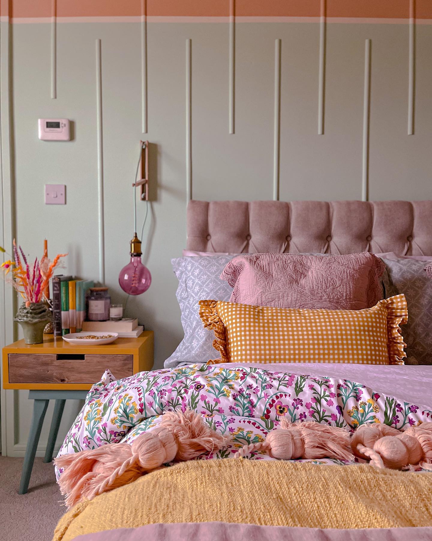 pastel bedroom decor