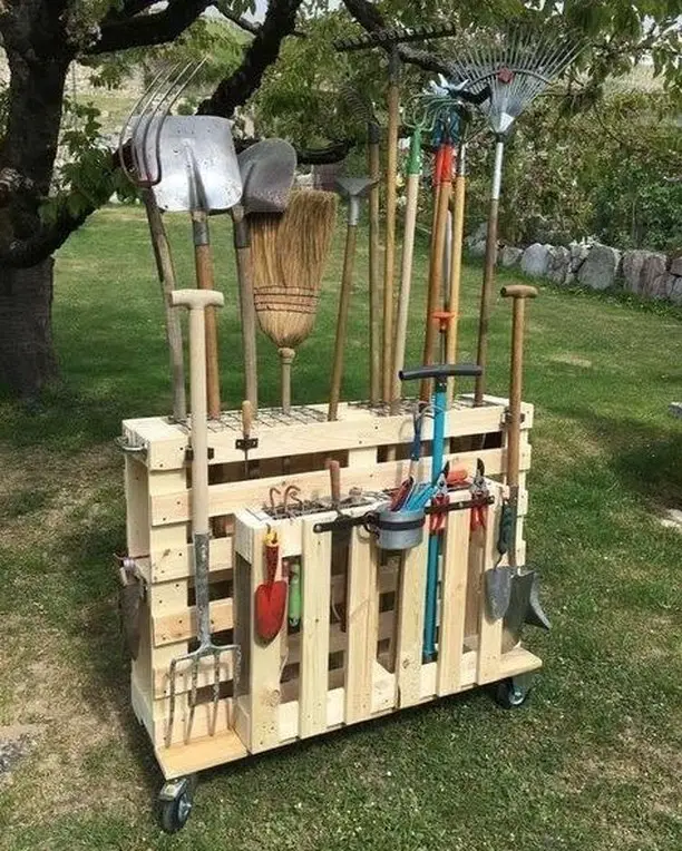 garden tool storage