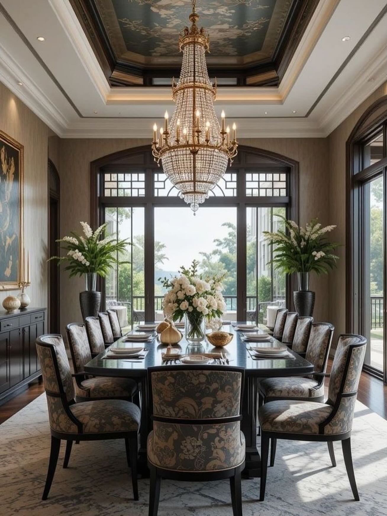 formal dining room decor
