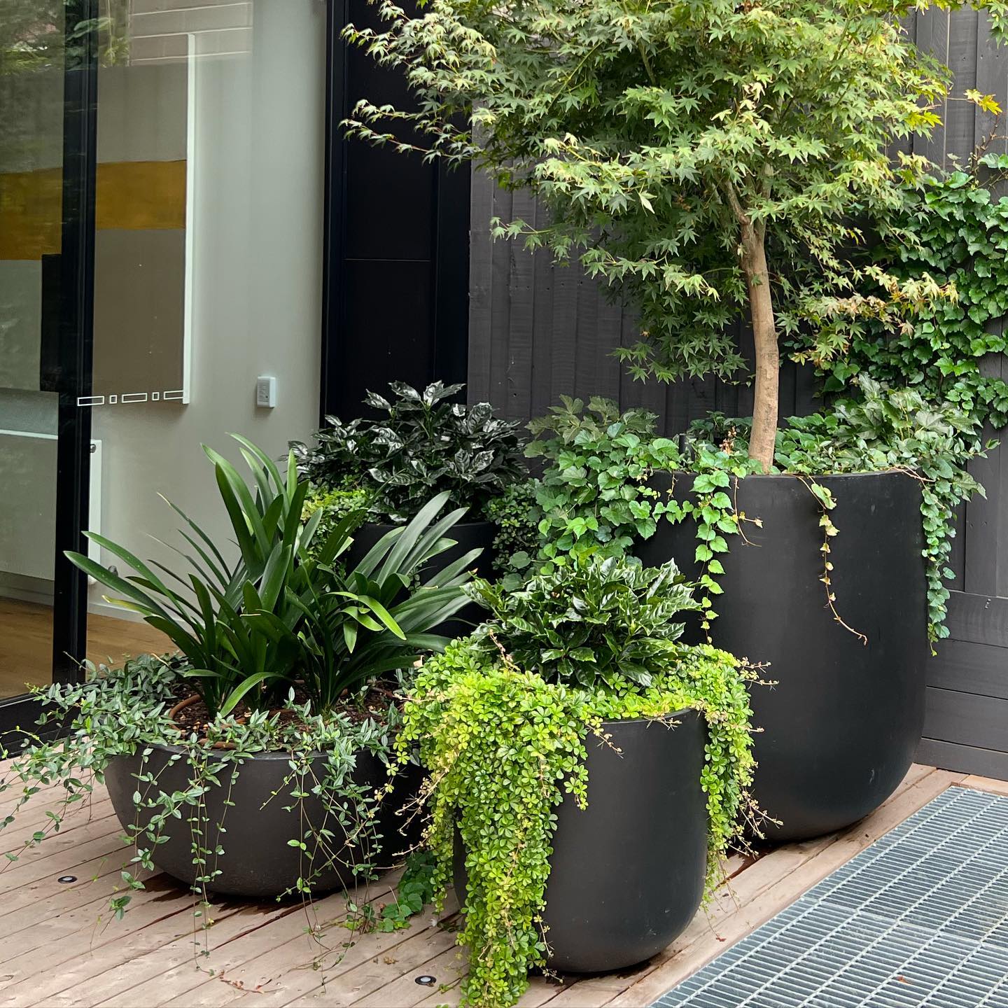 winter garden planters