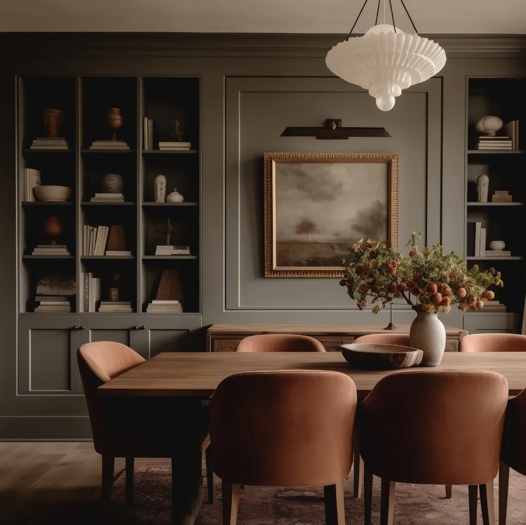 contemporary dining room