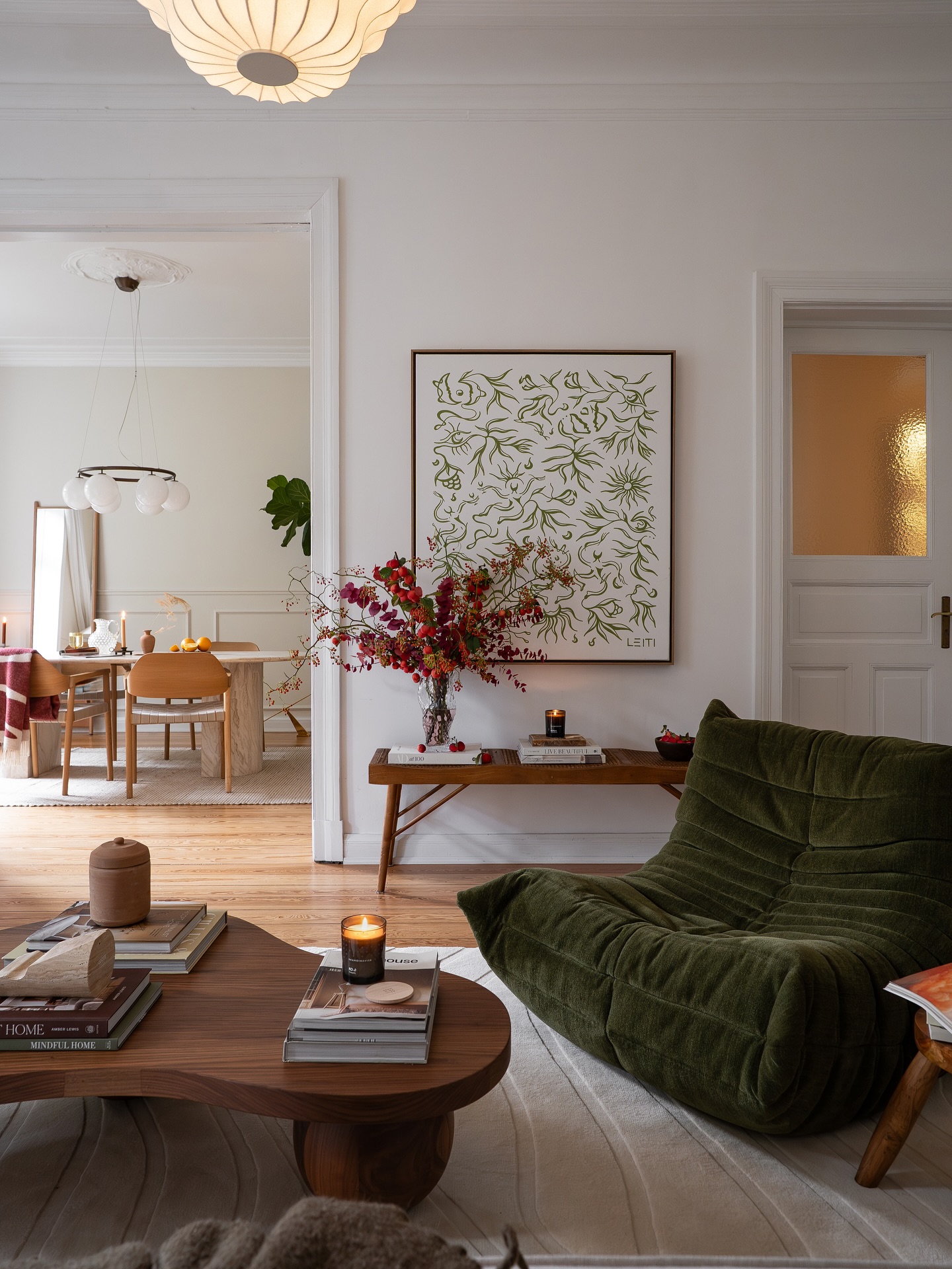 scandinavian apartment decor