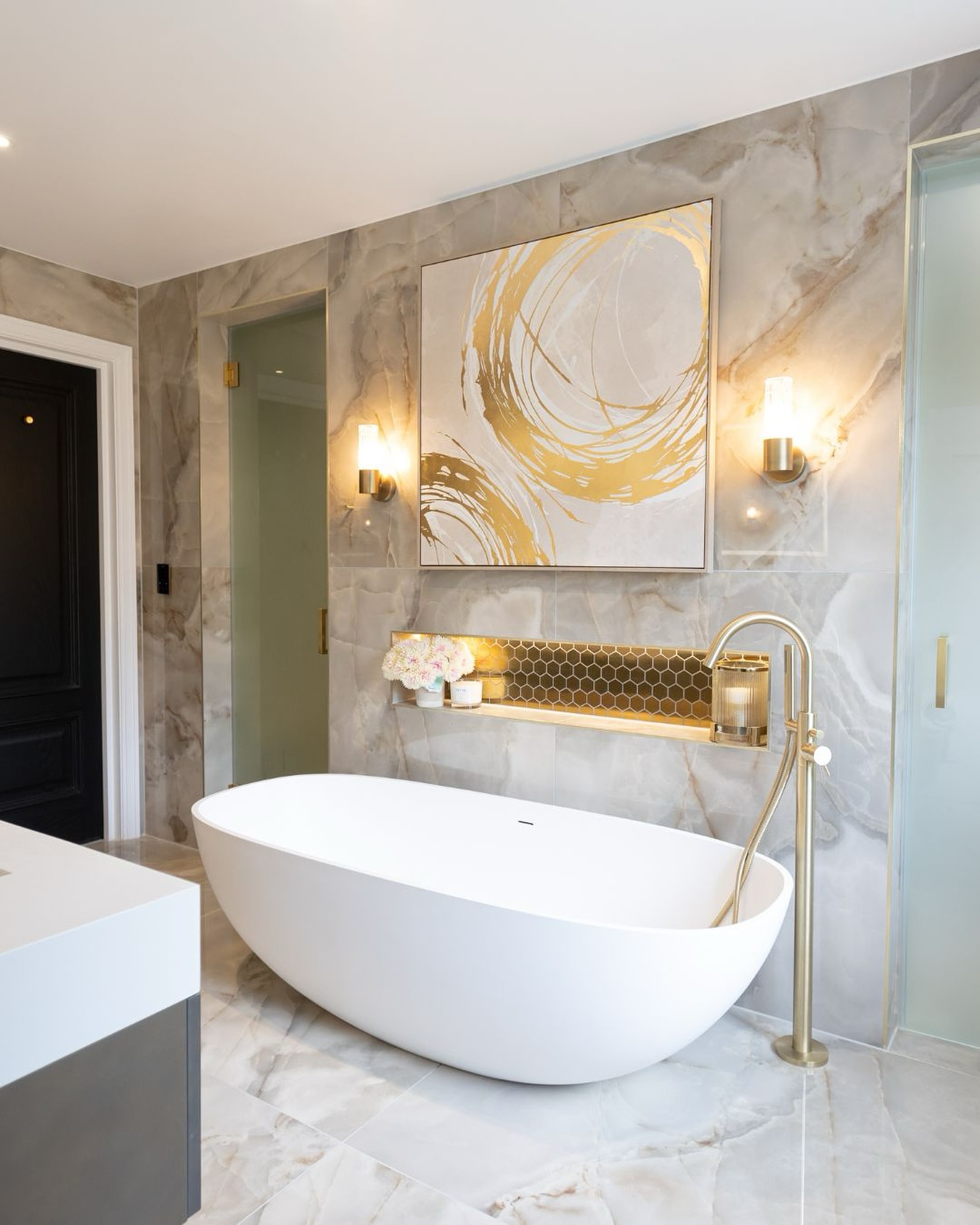 freestanding tub bathroom