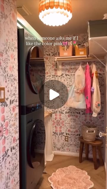 pink bathroom decor