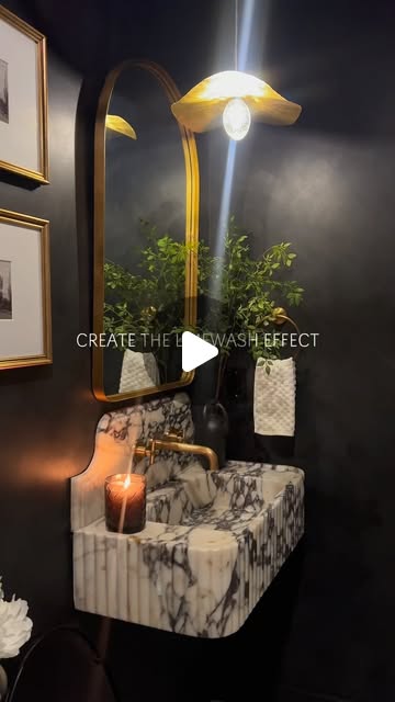 matte black bathroom decor