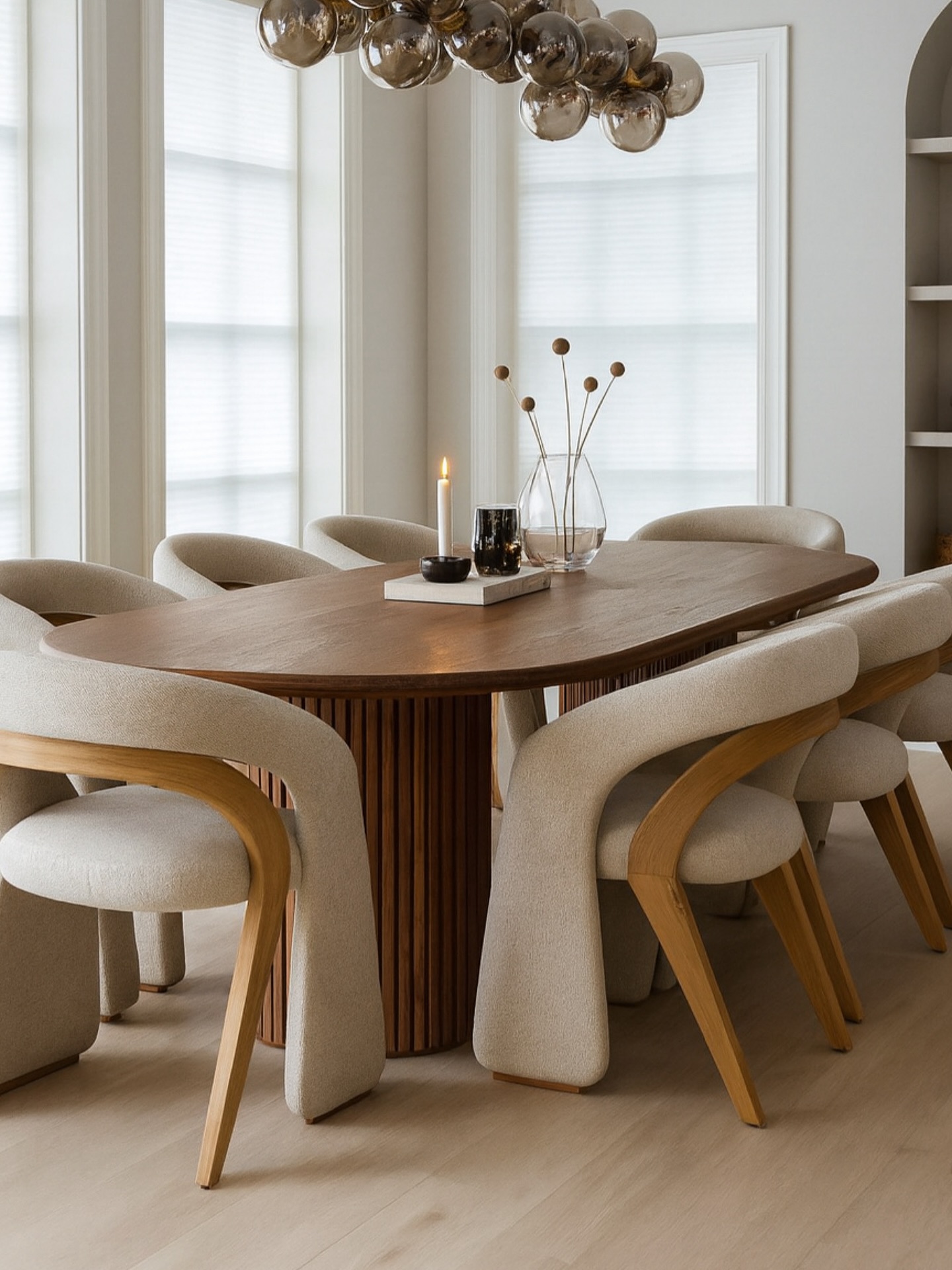 contemporary dining room