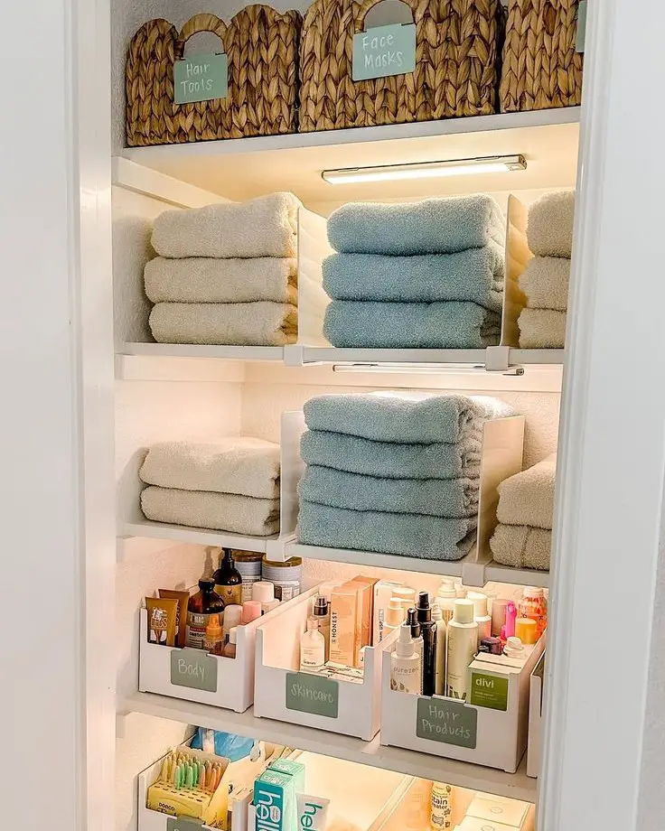 bathroom organization ideas