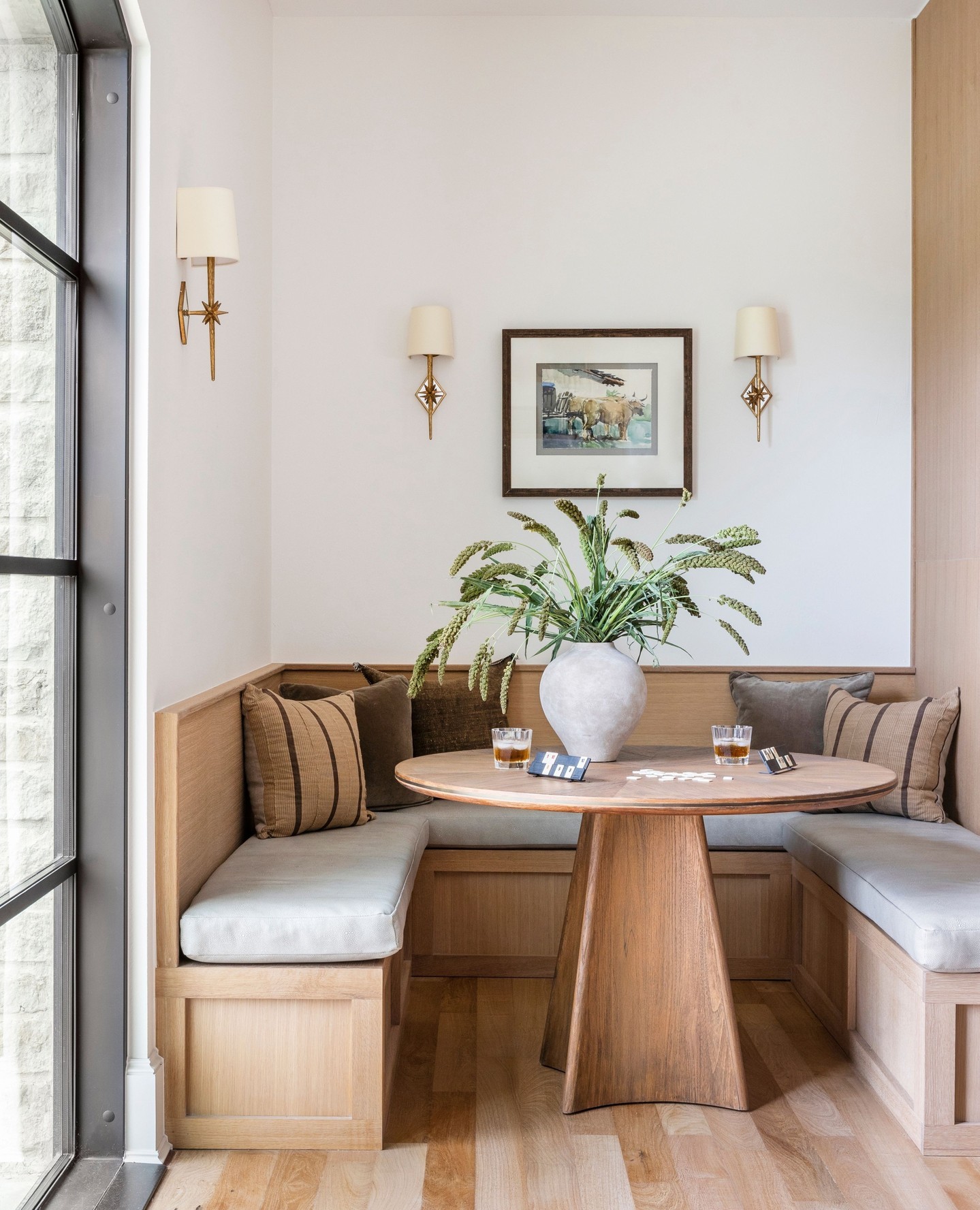 breakfast nook dining area