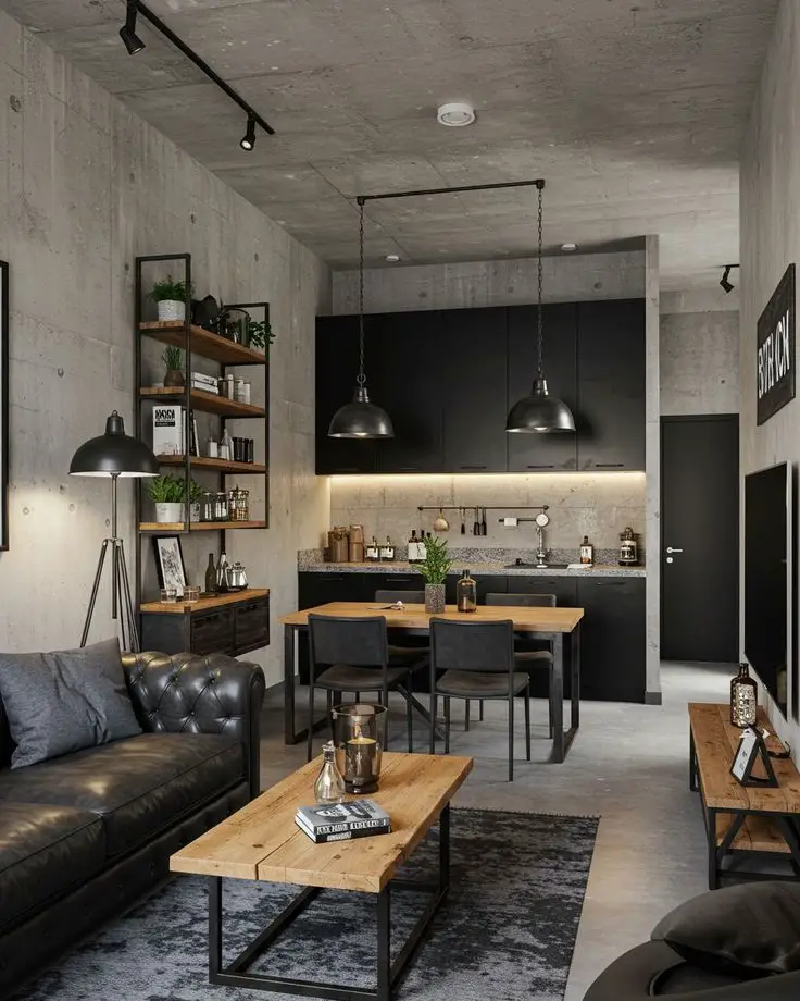 dining room shelving decor