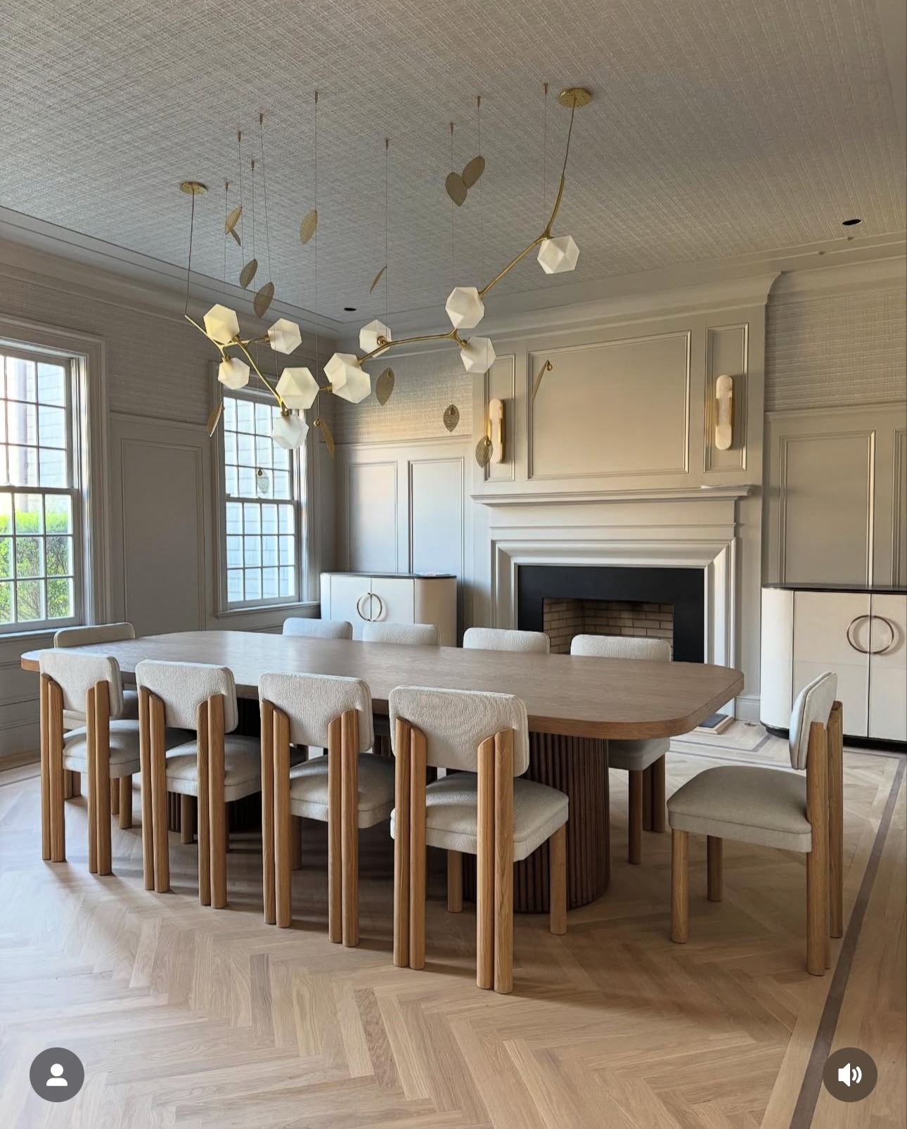 contemporary dining room