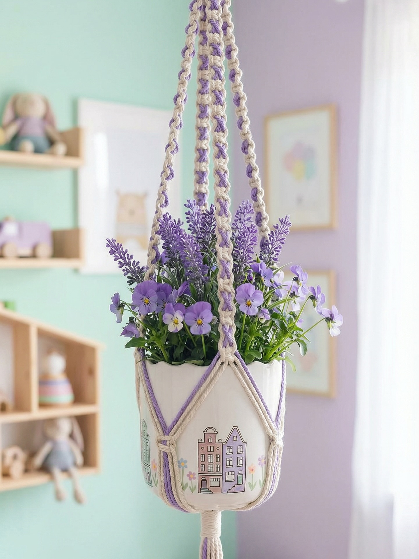 macrame plant hanger ideas