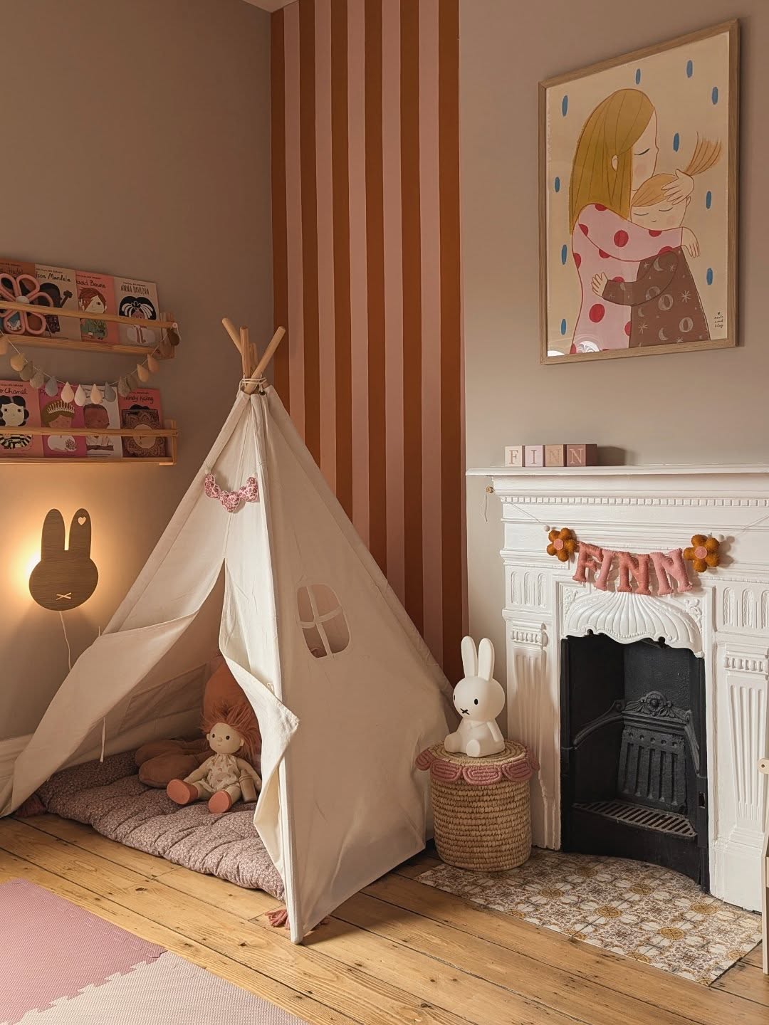 boho kids room