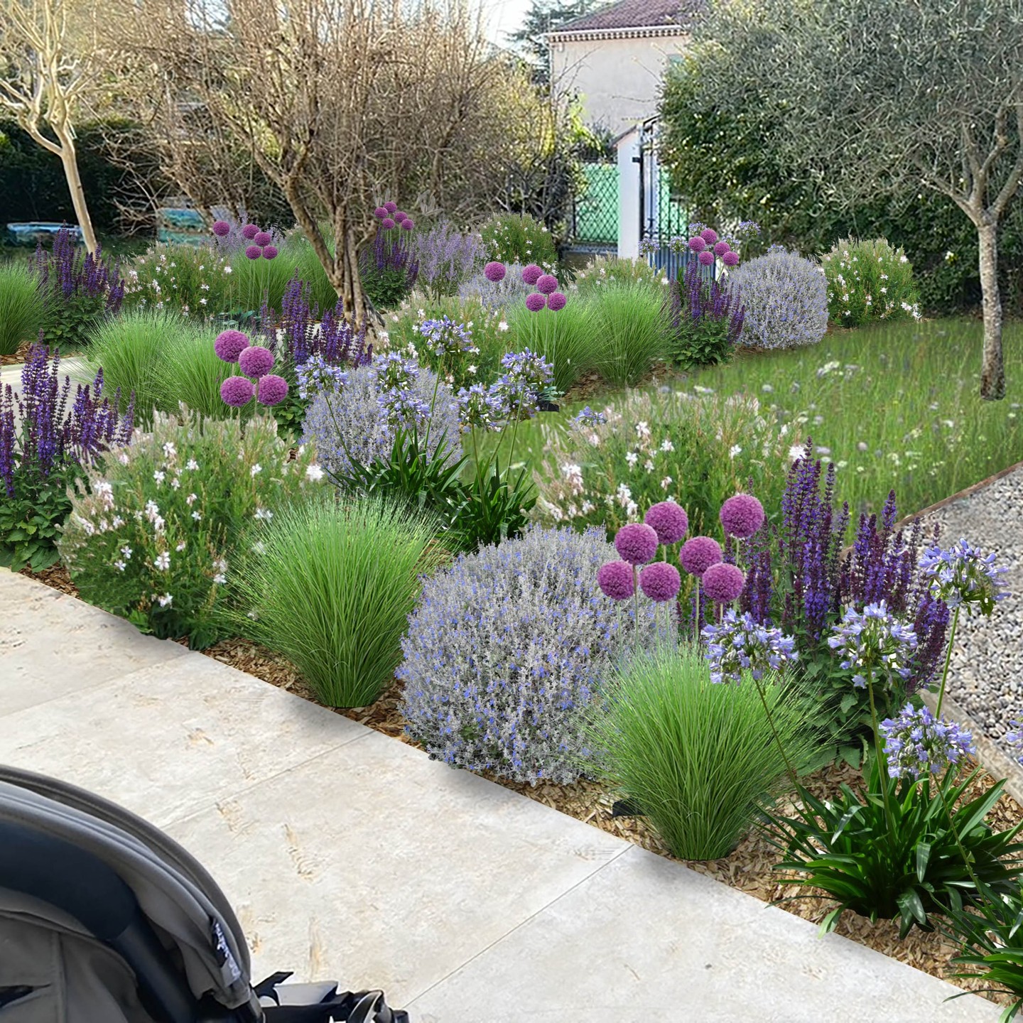 modern garden design