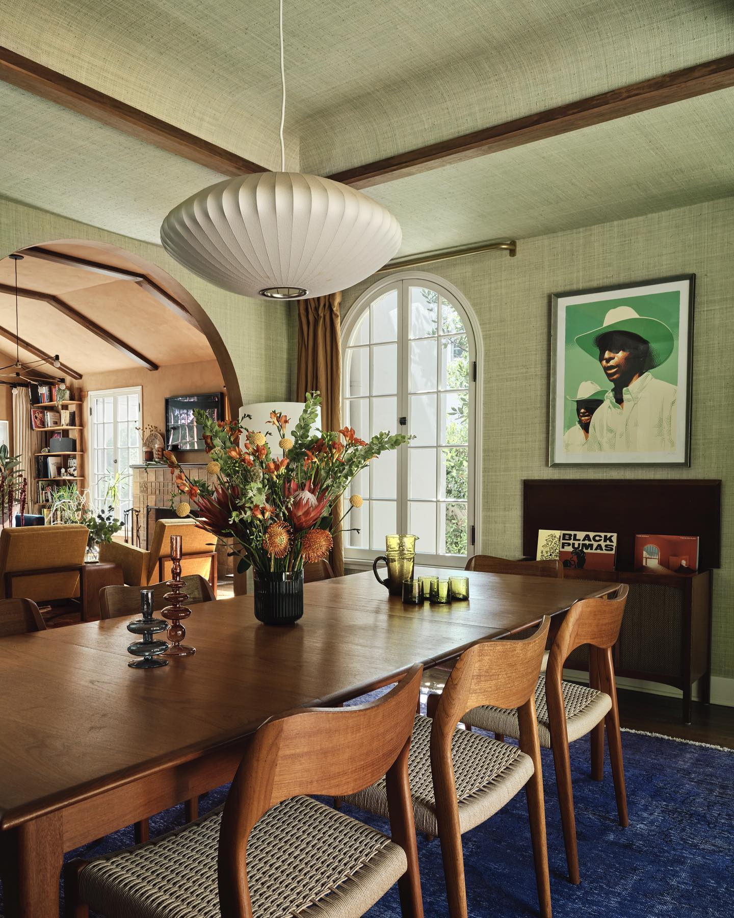 japanese inspired dining room