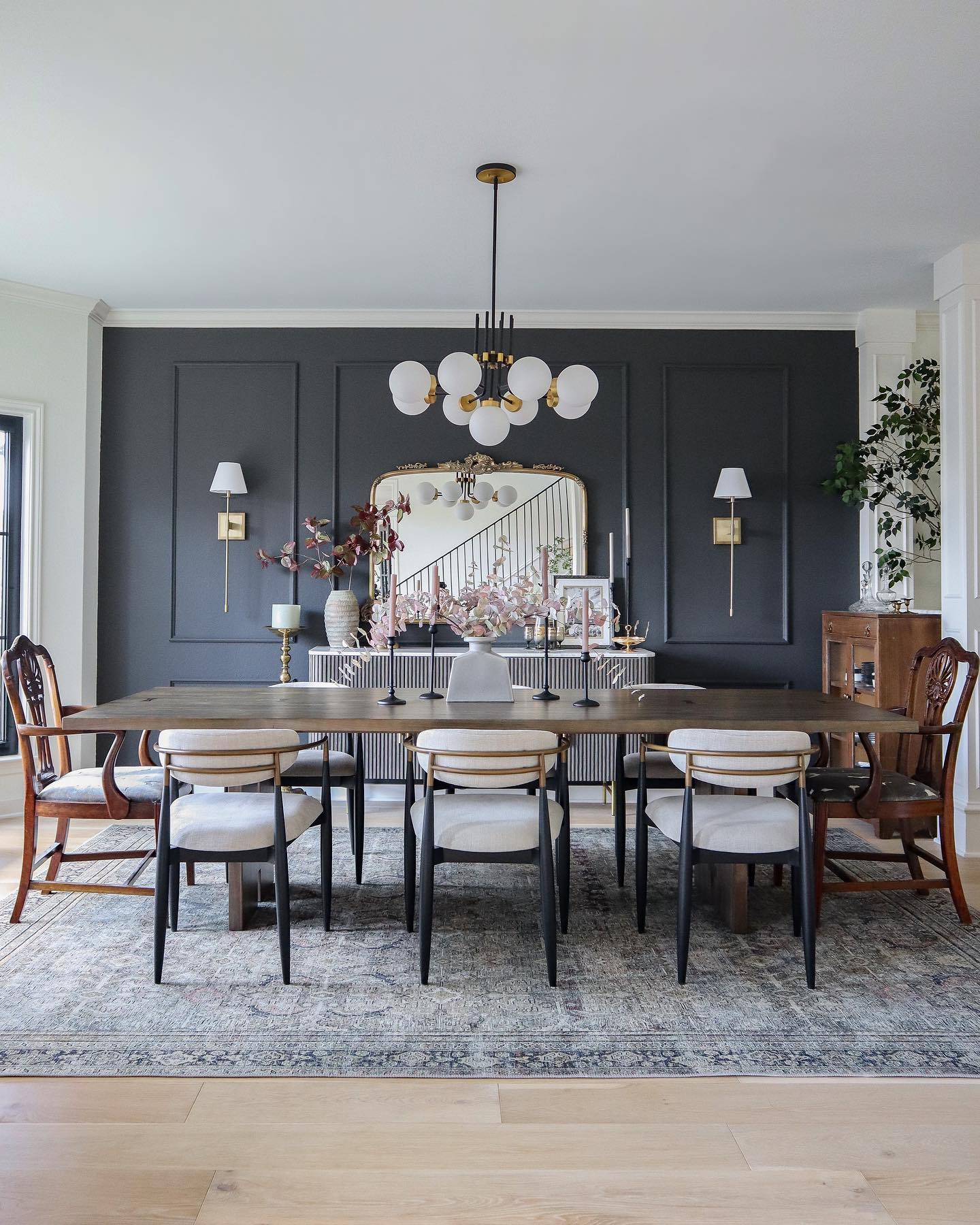 28 Dining Room Buffet Styling Ideas For A Beautiful, Collected Look 12 dining room buffet styling