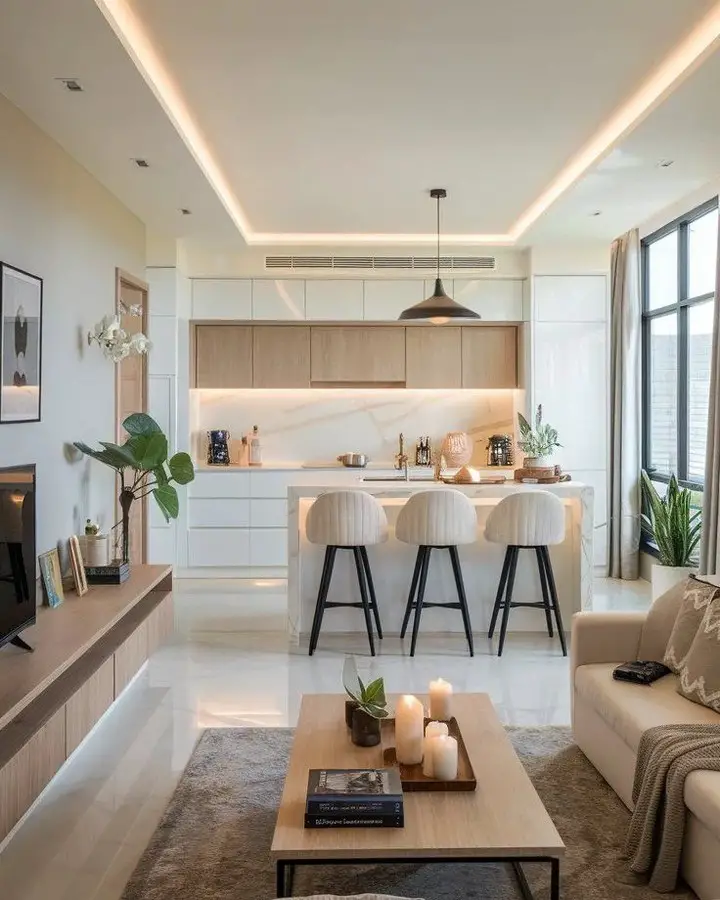 small apartment living room