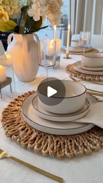 dining room table setting ideas