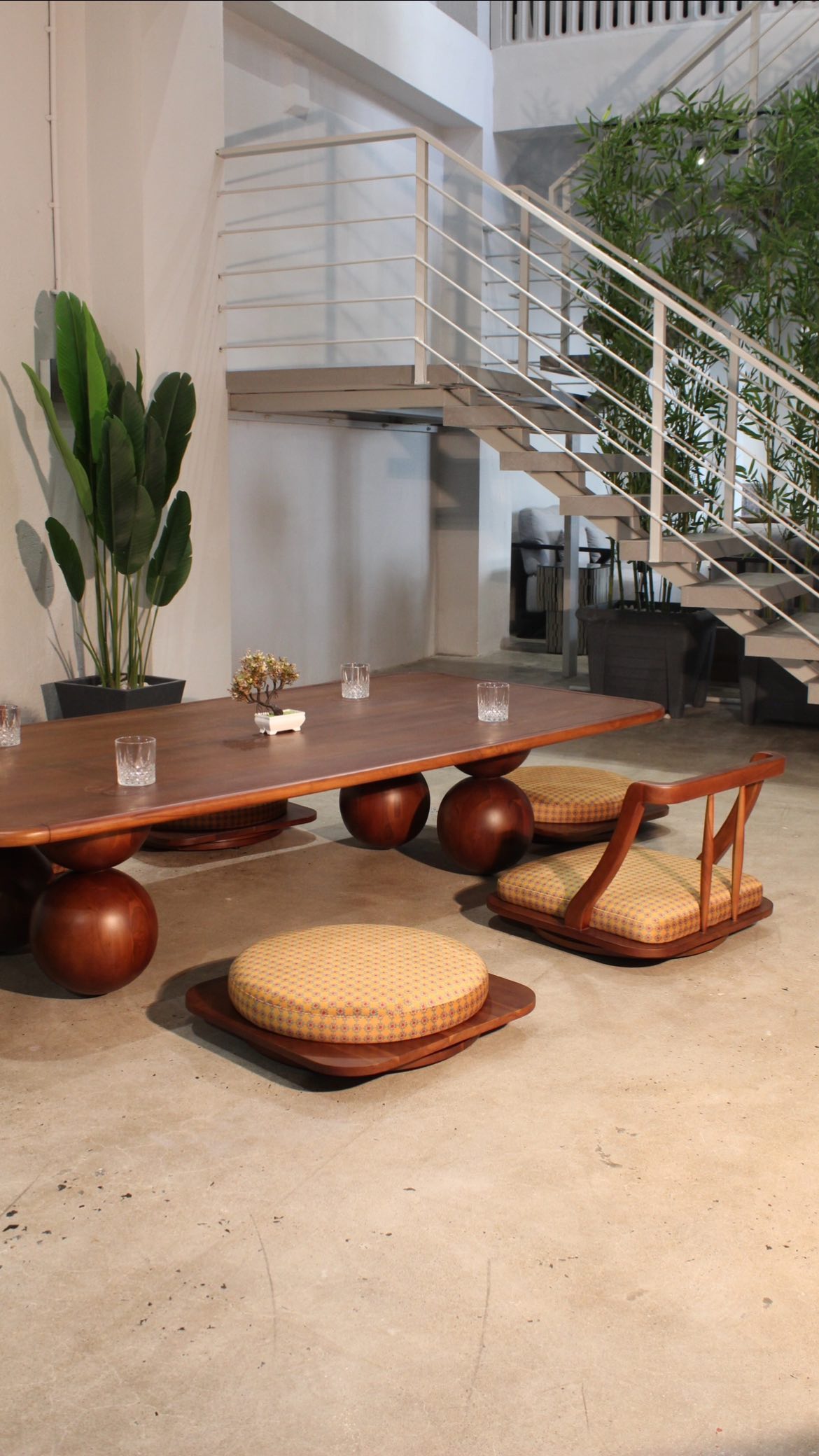 japanese inspired dining room