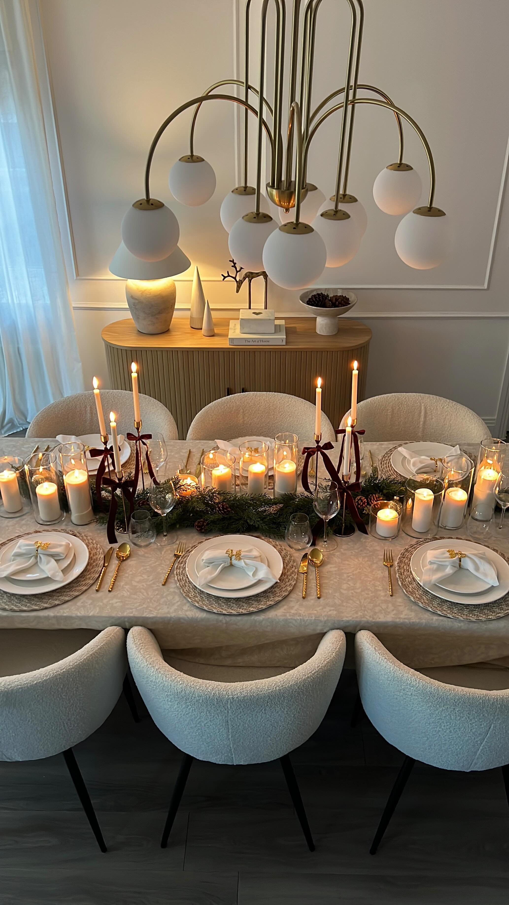 dining room table setting ideas