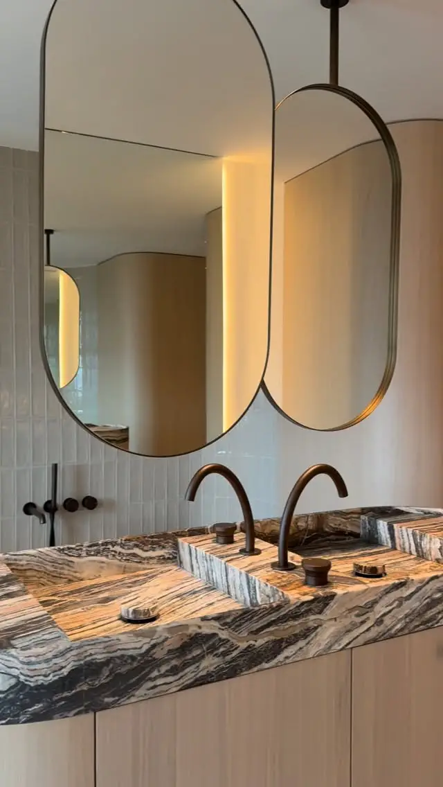 spa like apartment bathroom