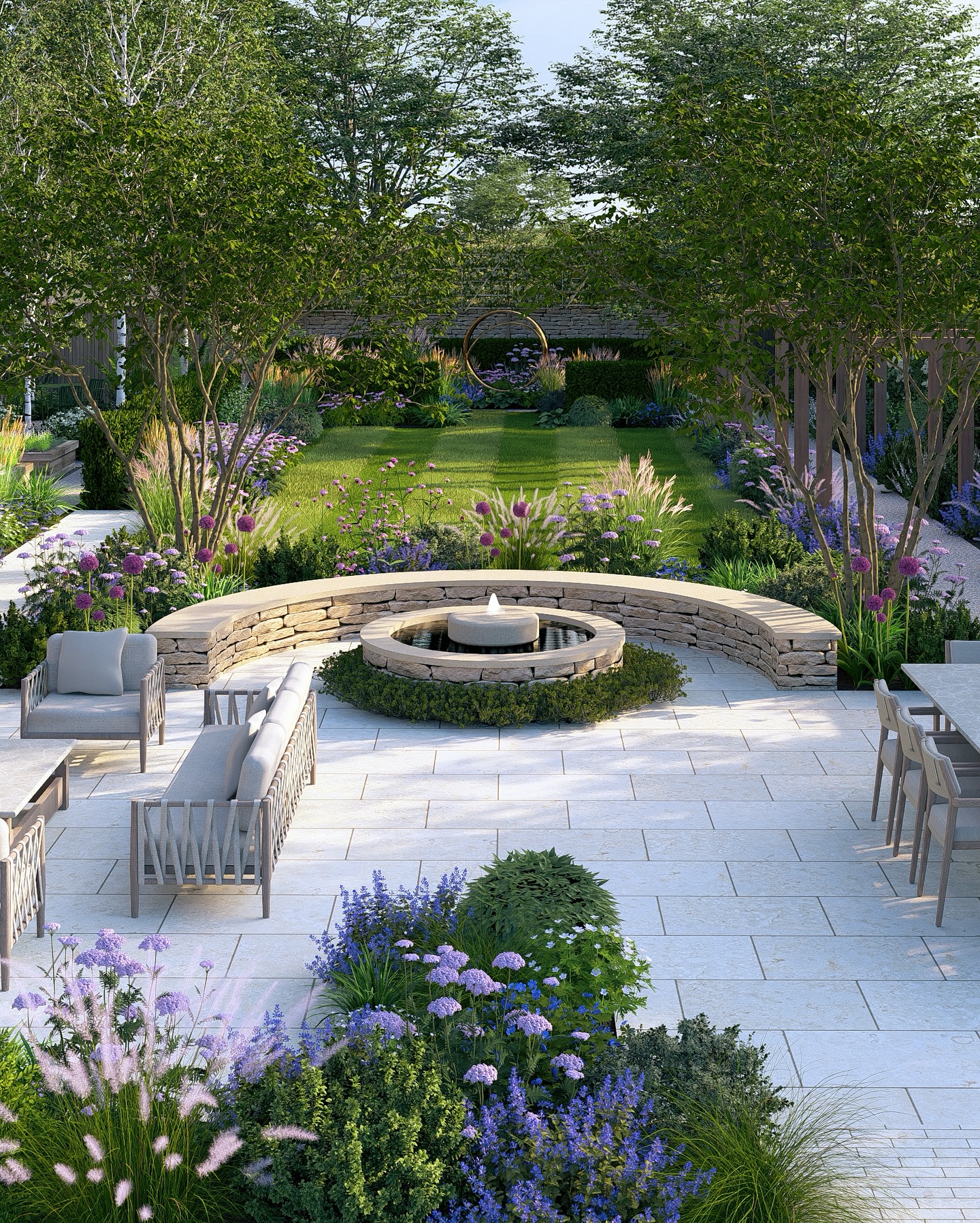 modern garden design