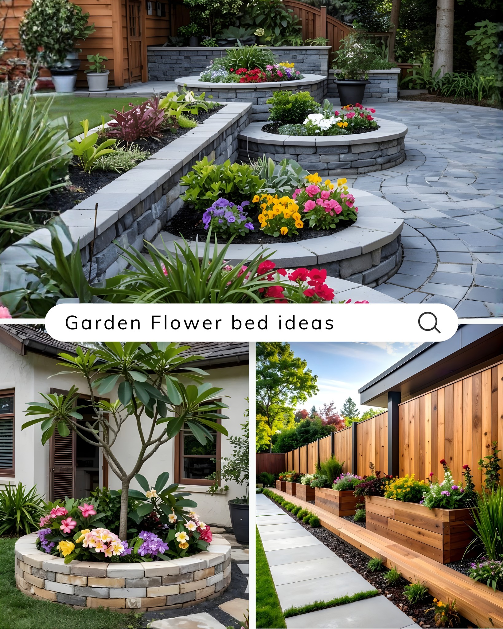 flower bed ideas
