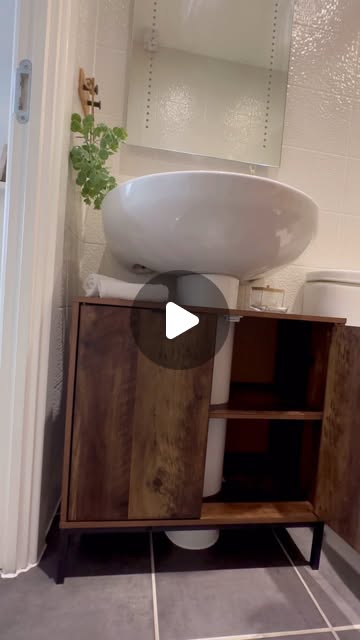 under sink bathroom storage