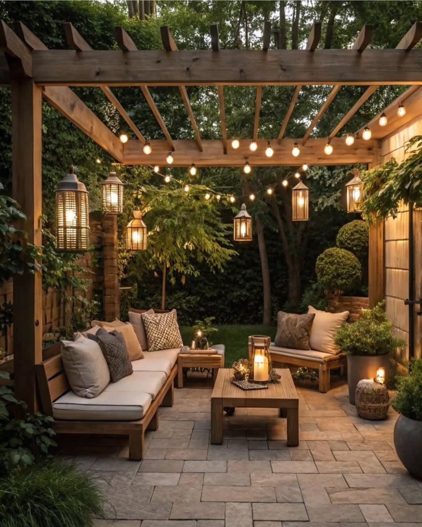 outdoor lounge garden