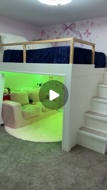 loft bed kids room