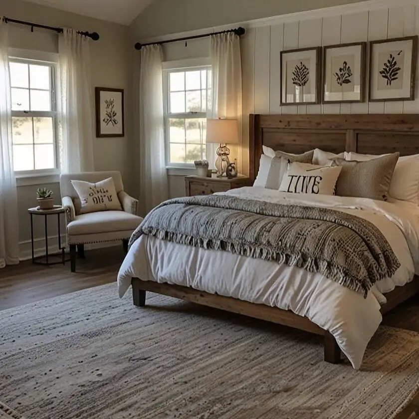farmhouse bedroom decor
