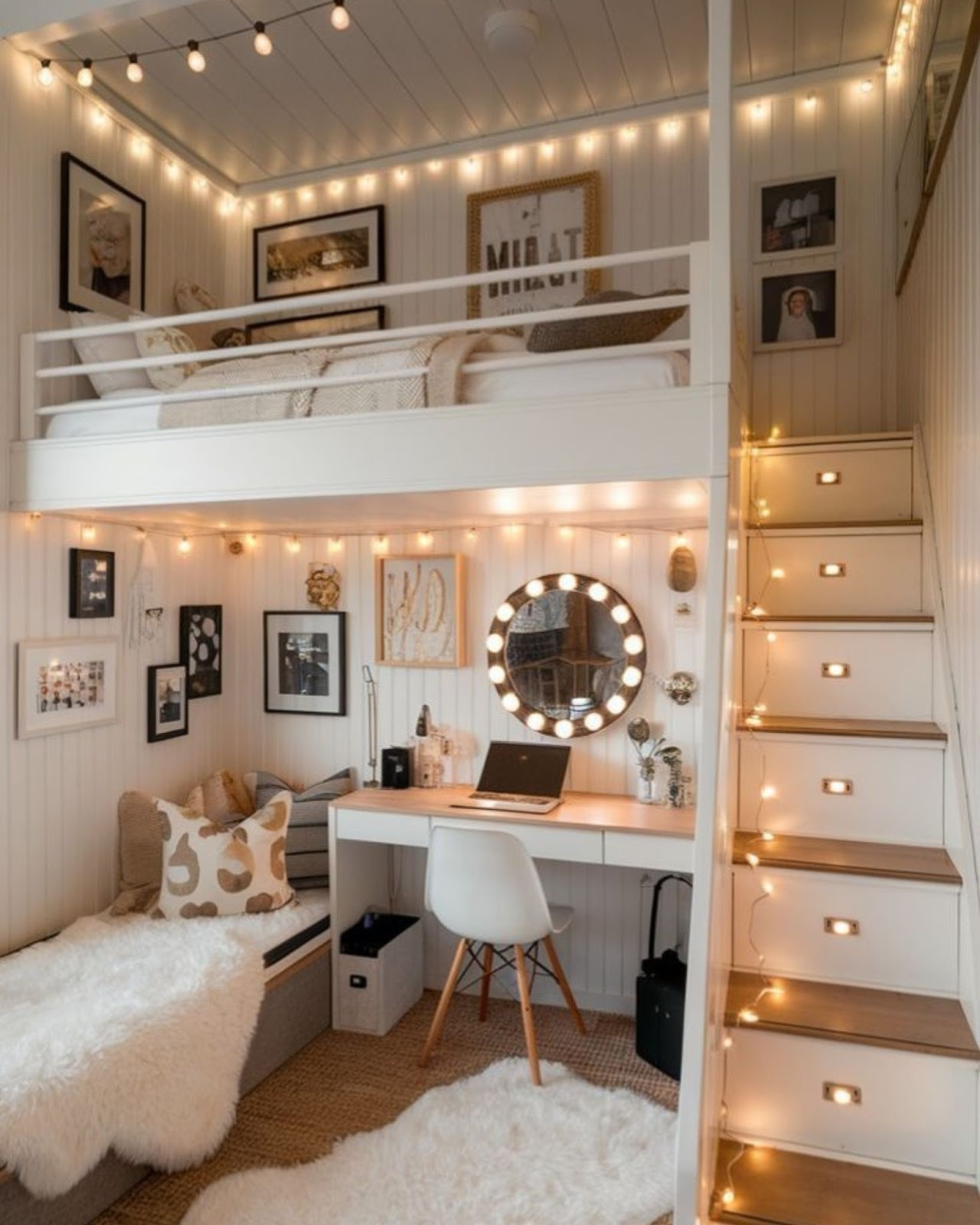 loft bed kids room