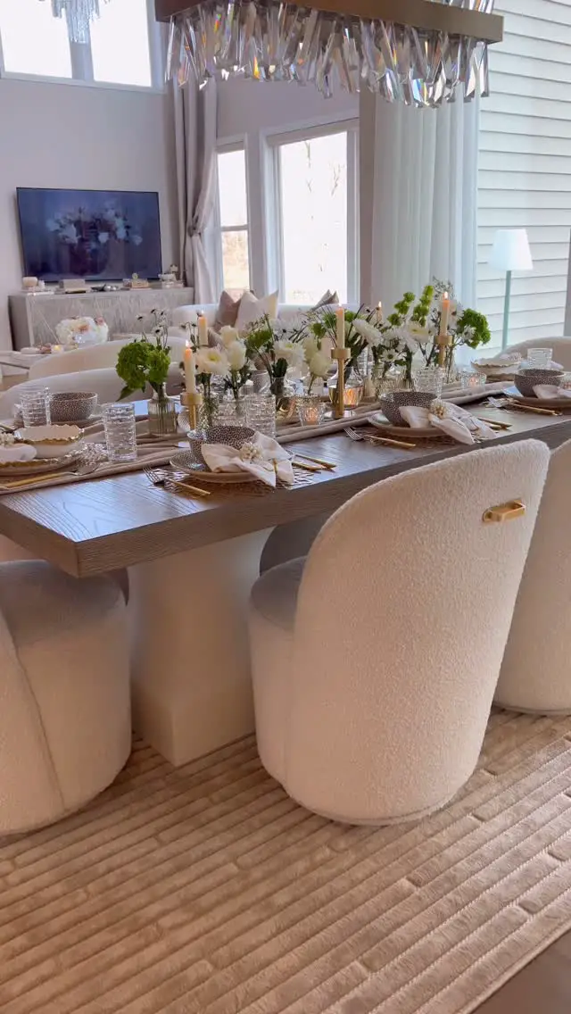 dining room table setting ideas