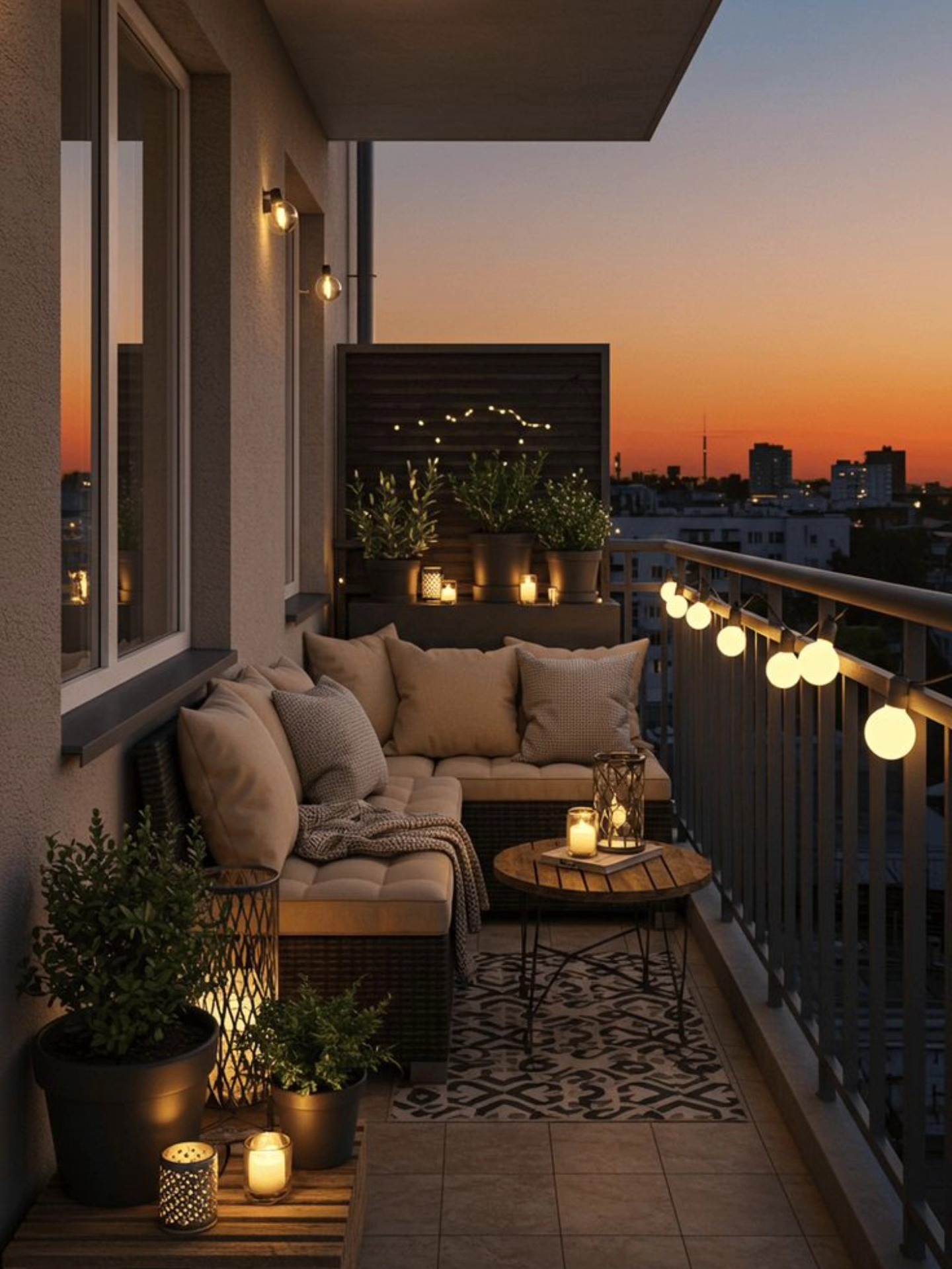 apartment balcony decor