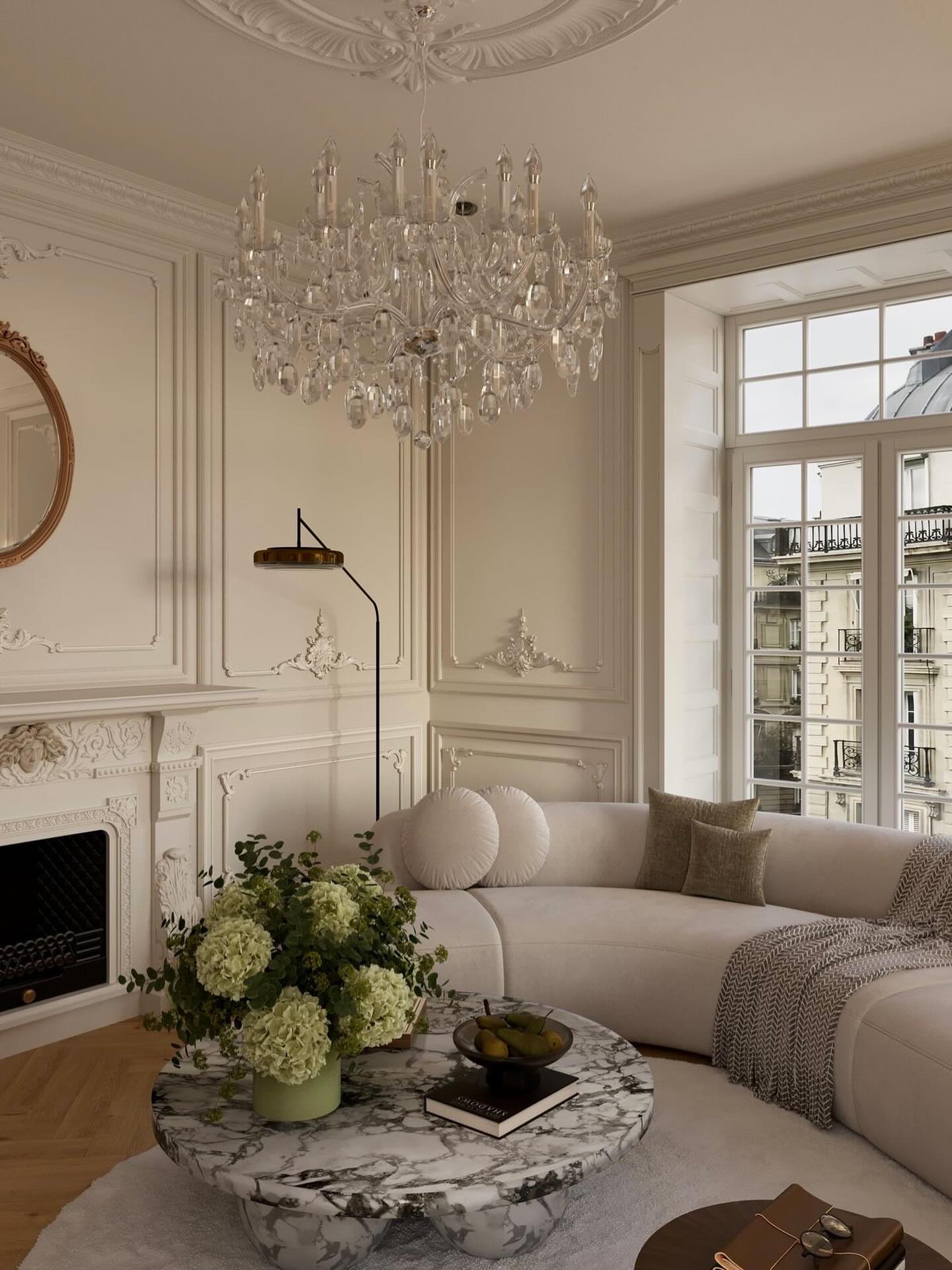 chic apartment decor