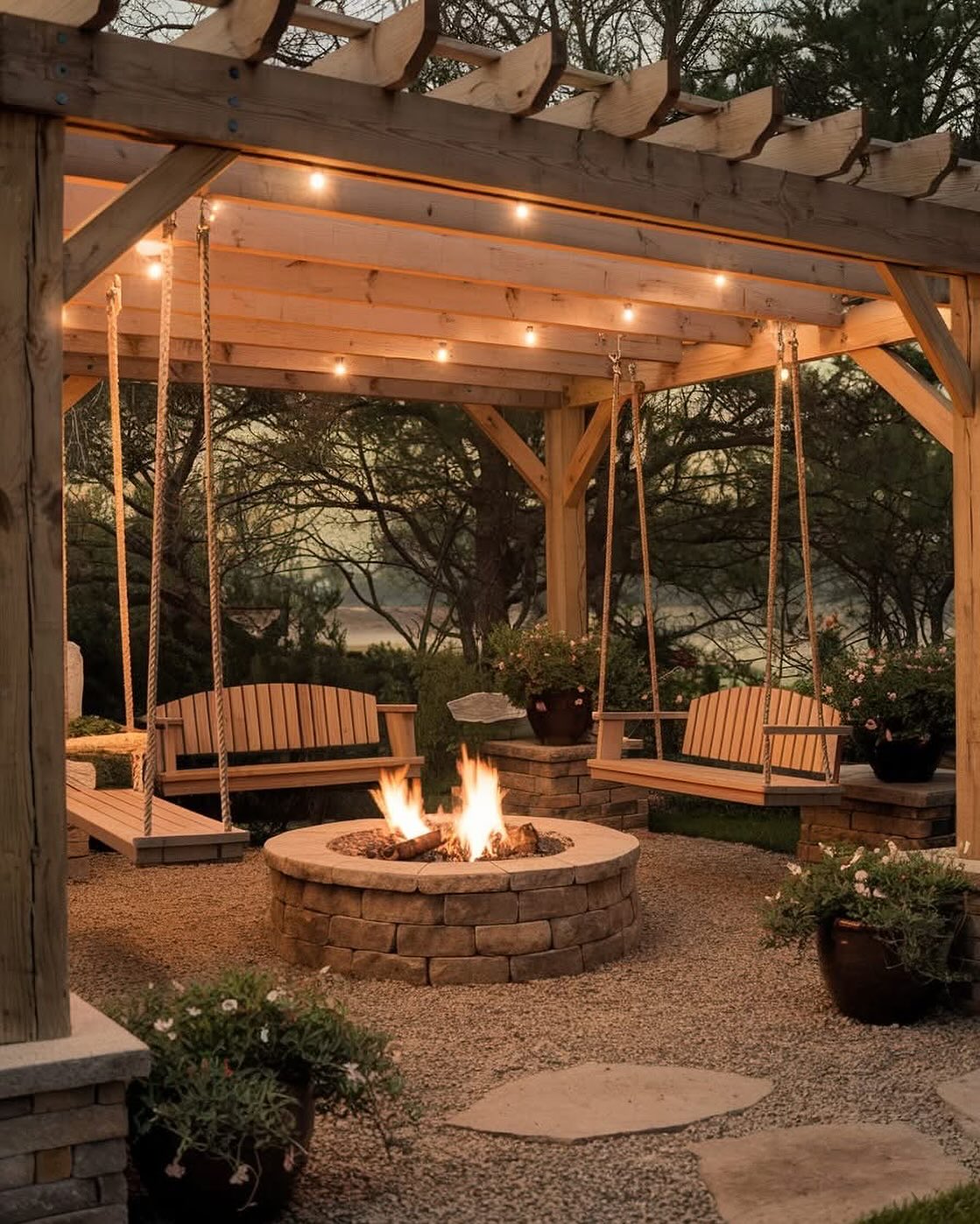 fire pit garden ideas